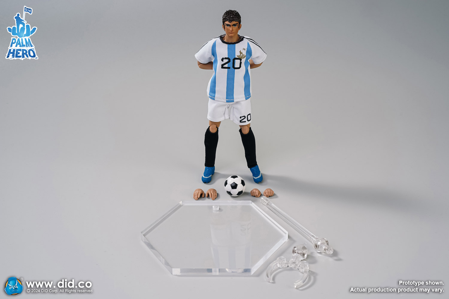 [สั่งจอง] DID 1/12 : Palm Hero Simply Fun Sport Series – Footballer