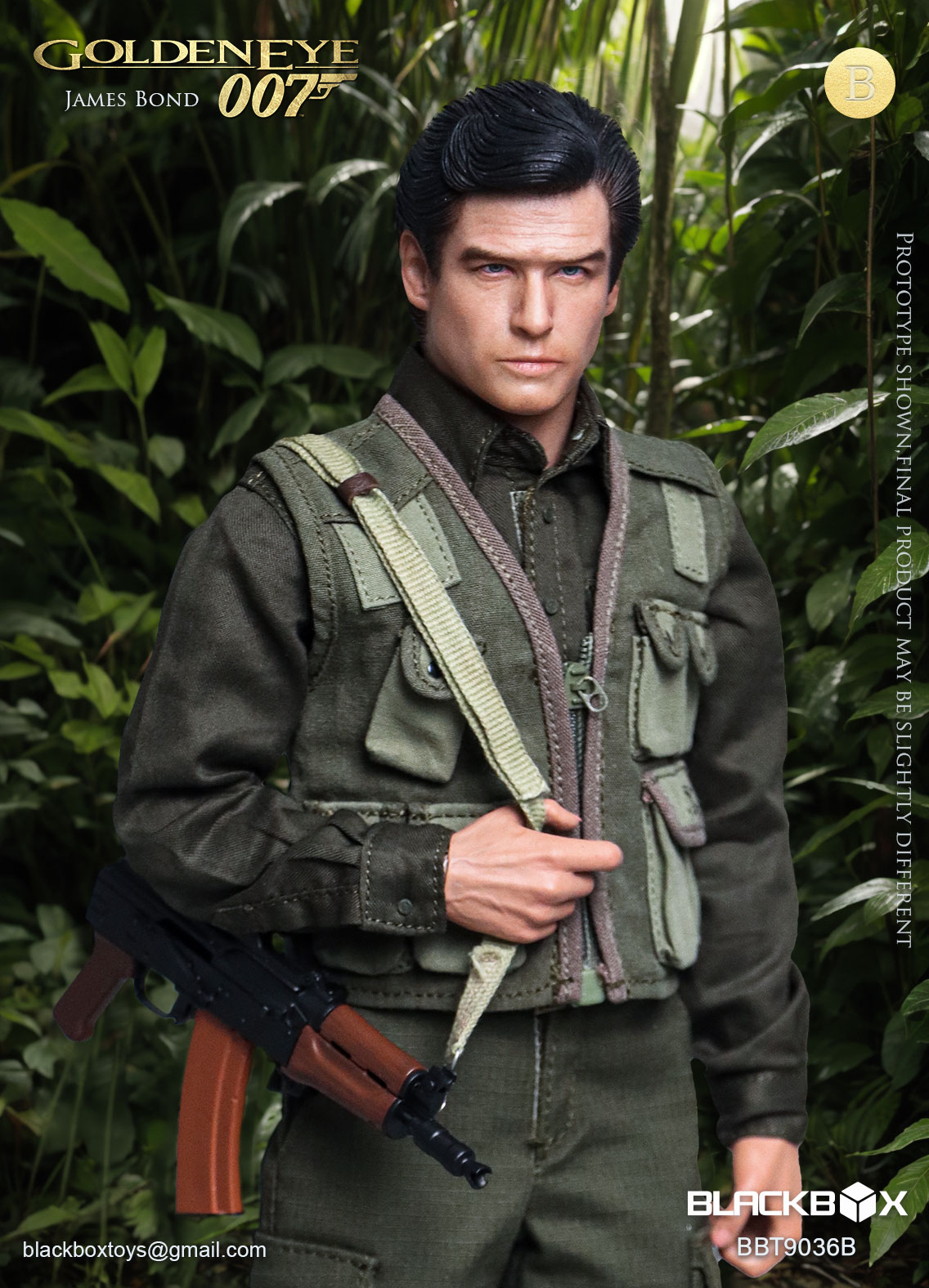 [สั่งจอง]BLACKBOXTOYS 1/6 : 007 GoldenEye