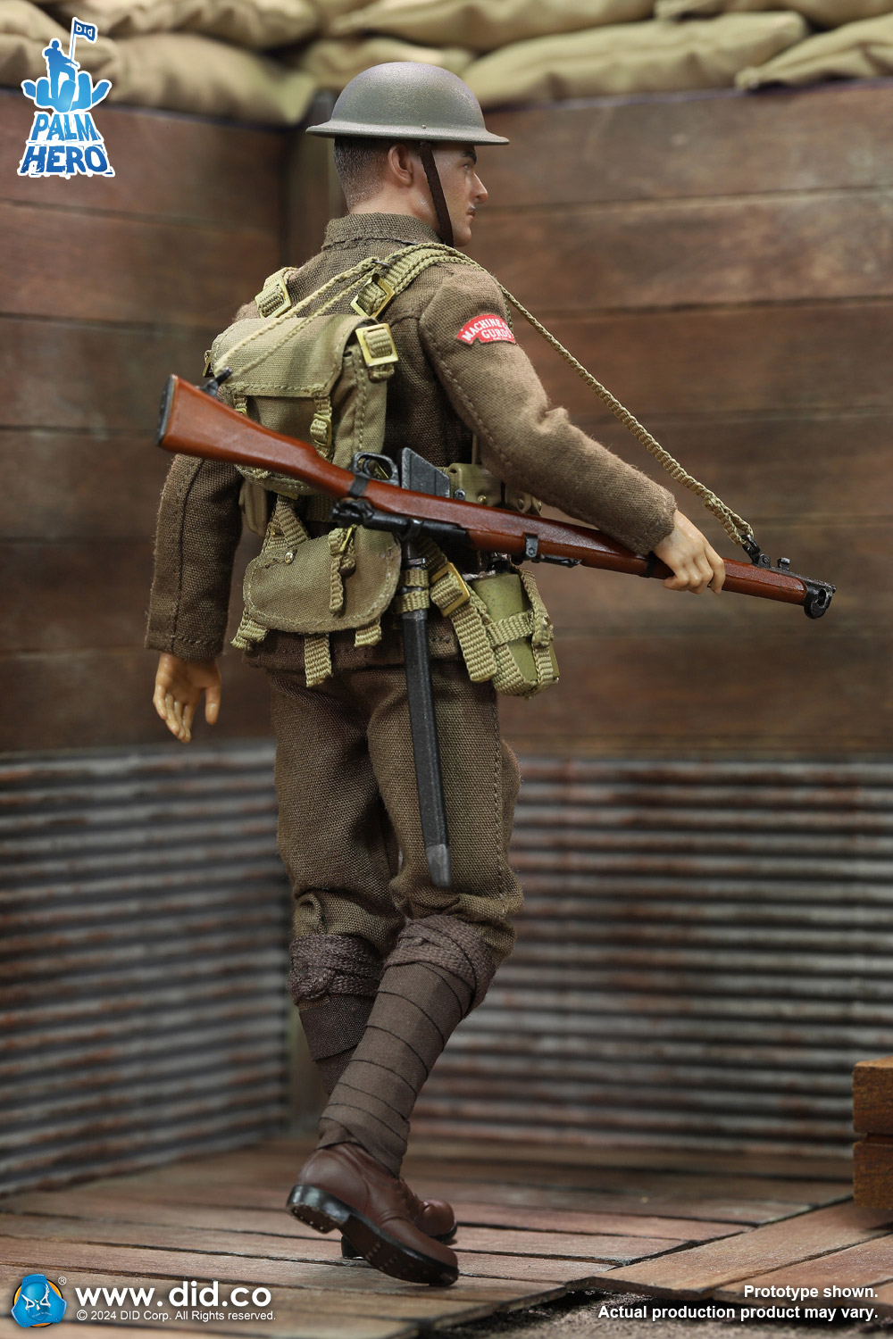 [สั่งจอง]DID XB80028 1/12 : WWI British Infantry - Albert Brown