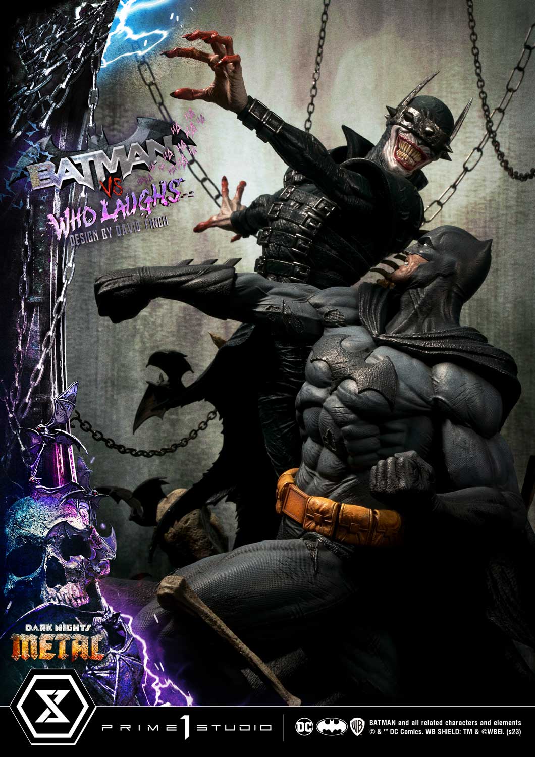 [สั่งจอง]Prime 1 Studio : Batman vs Batman Who Laughs (Dark Nights: Metal)