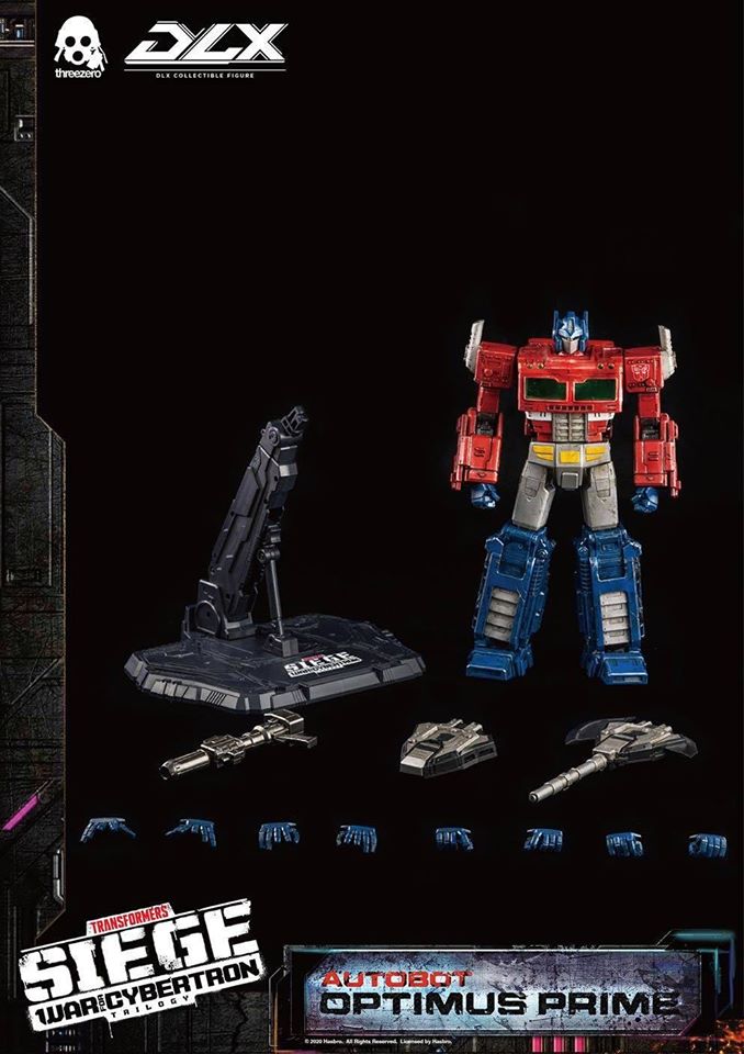 [สั่งจอง]Hasbro x Threezero 3Z0202 Transformers- War For Cybertron Trilogy : DLX Optimus