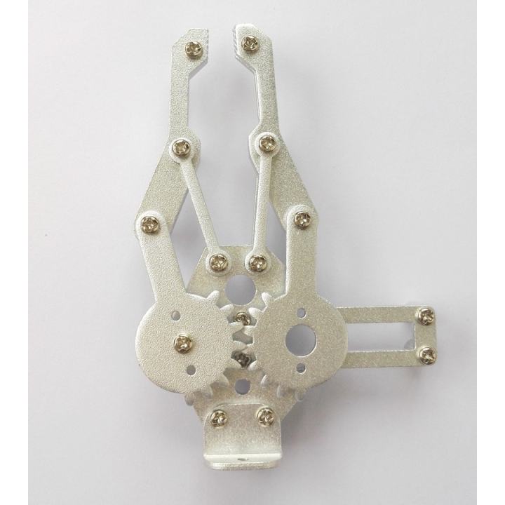 แขนกลหุ่นยนต์ หยิบจับสิ่งของ อลูมิเนียม Aluminium Gripper Robot Arm ใช้คู่กับ MG995 MG996R