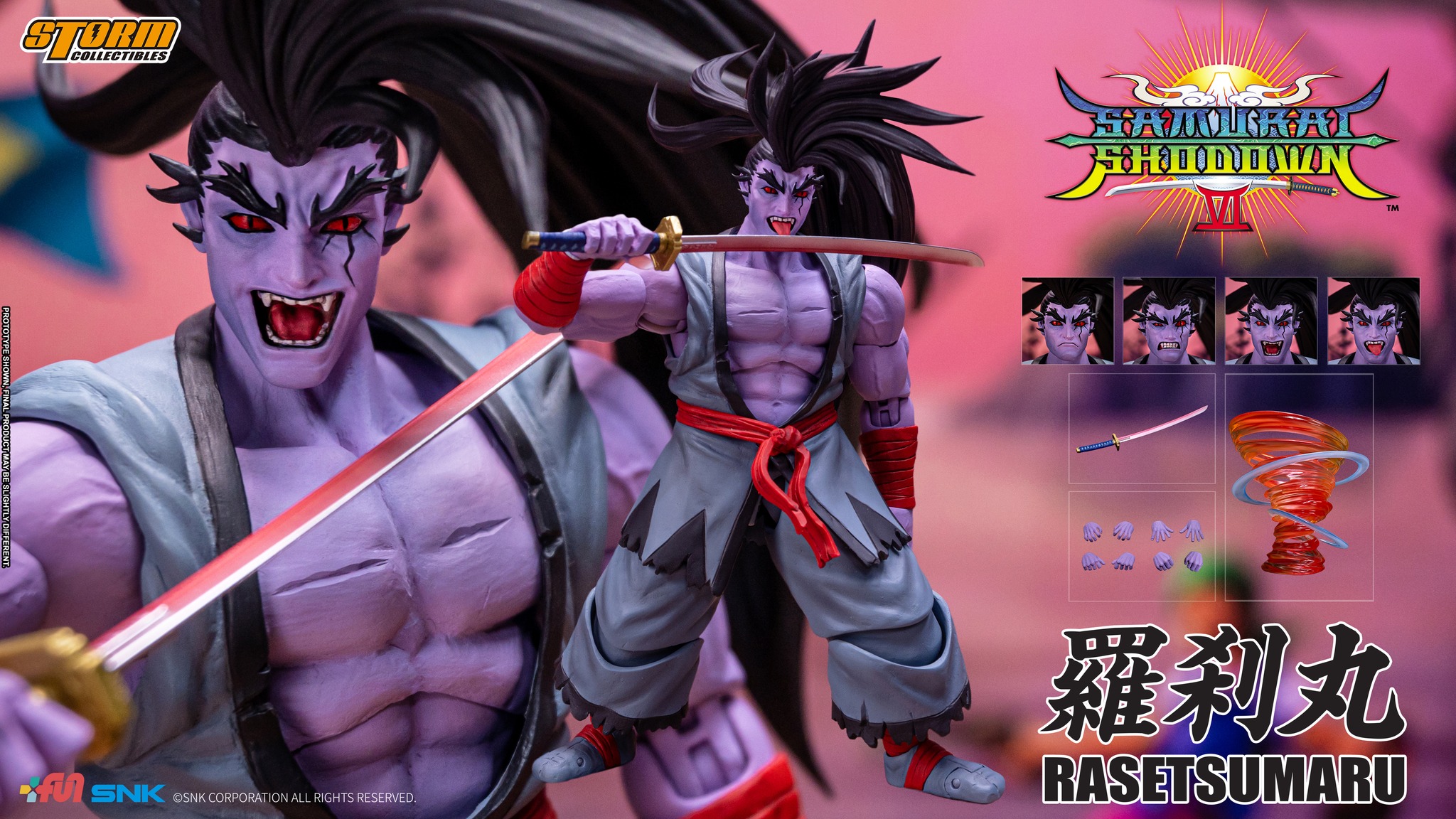 [สั่งจอง] Storm Toys SNSS03 1/12 : Rasetsumaru