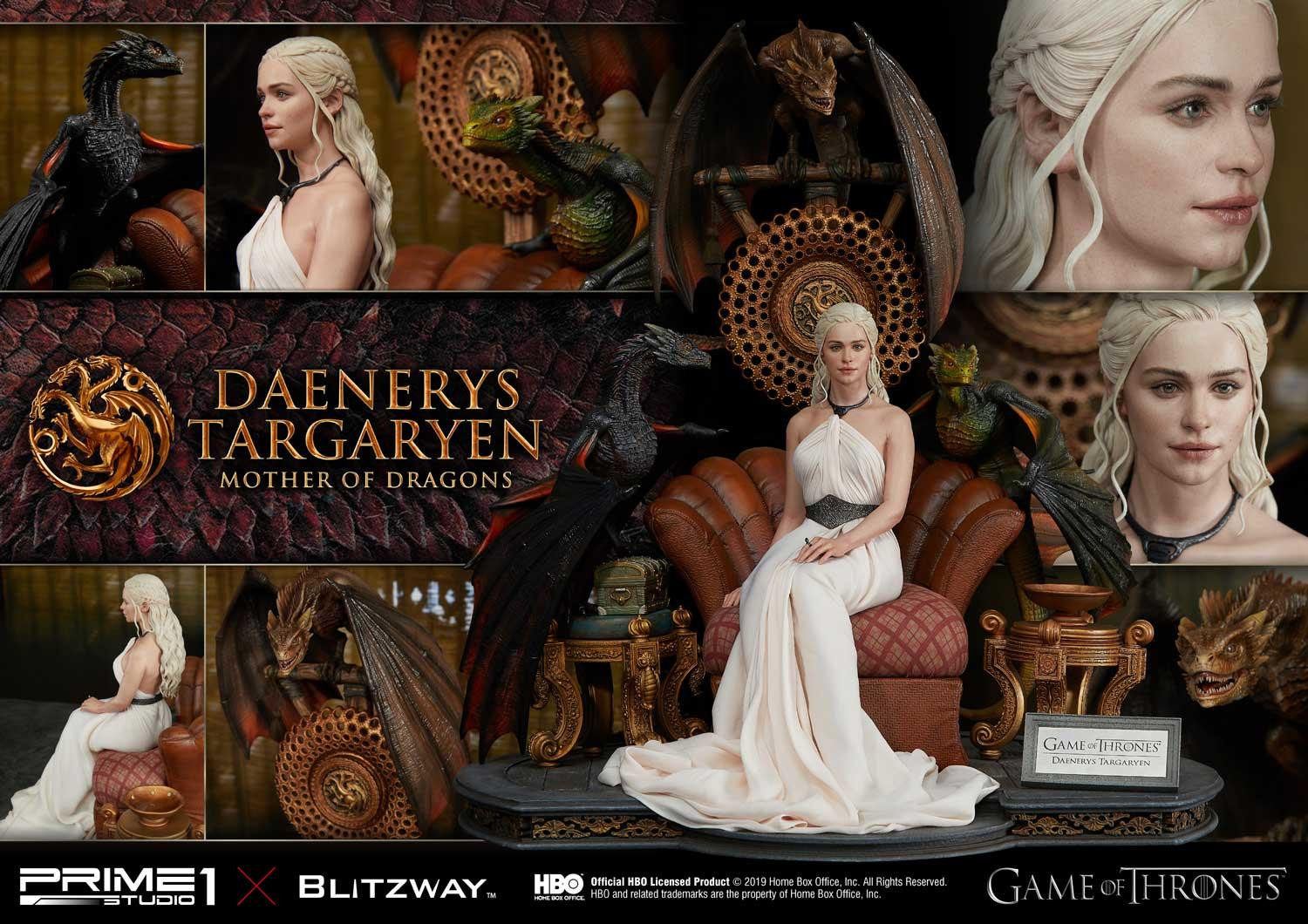 [สั่งจอง]Prime 1 Studio Daenerys Targaryen: Game of Thrones (Mother of Dragons) 1/4 Scale Statue