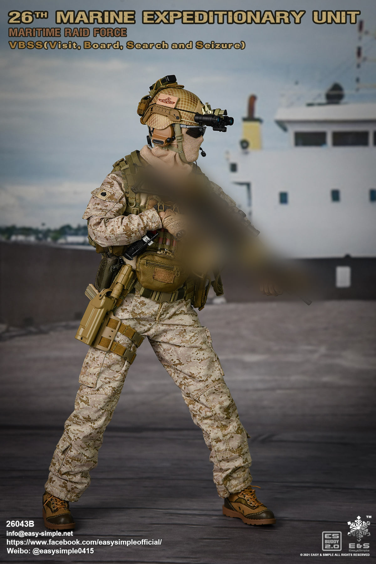 [สั่งจอง]Easy&Simple 26043B 1/6 : 26th MEU MRF VBSS