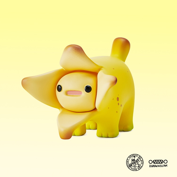 [สั่งจอง] OFFART X Kamanwilliam Bananaers Dog (9Cm)