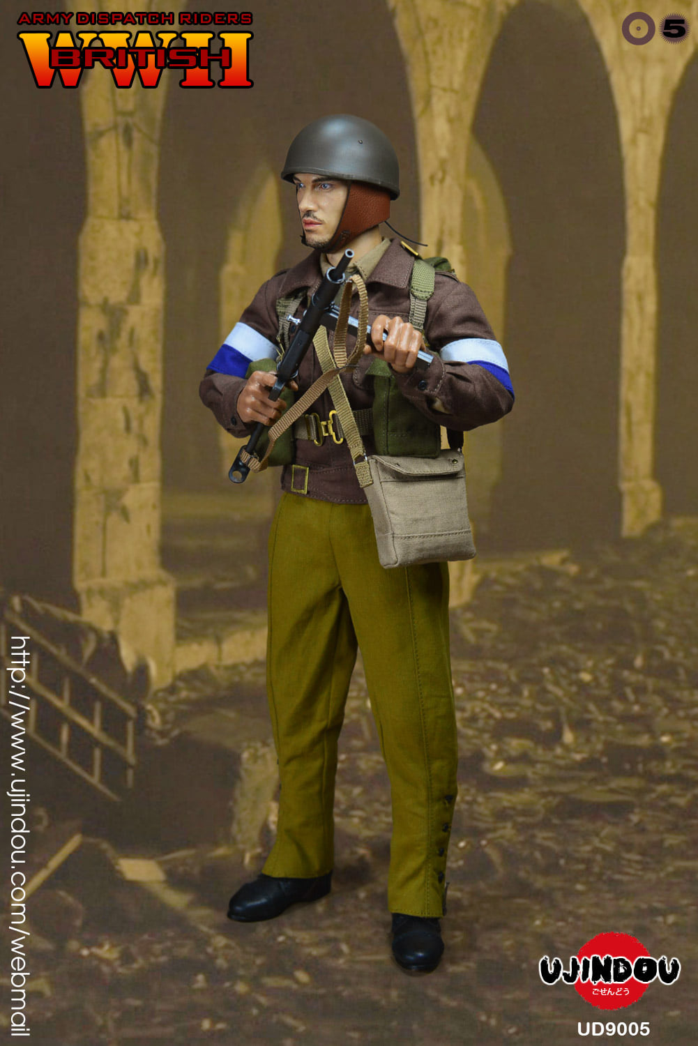 [สั่งจอง]UJINDOU UD9005 : WWII British Army Dispatch Riders