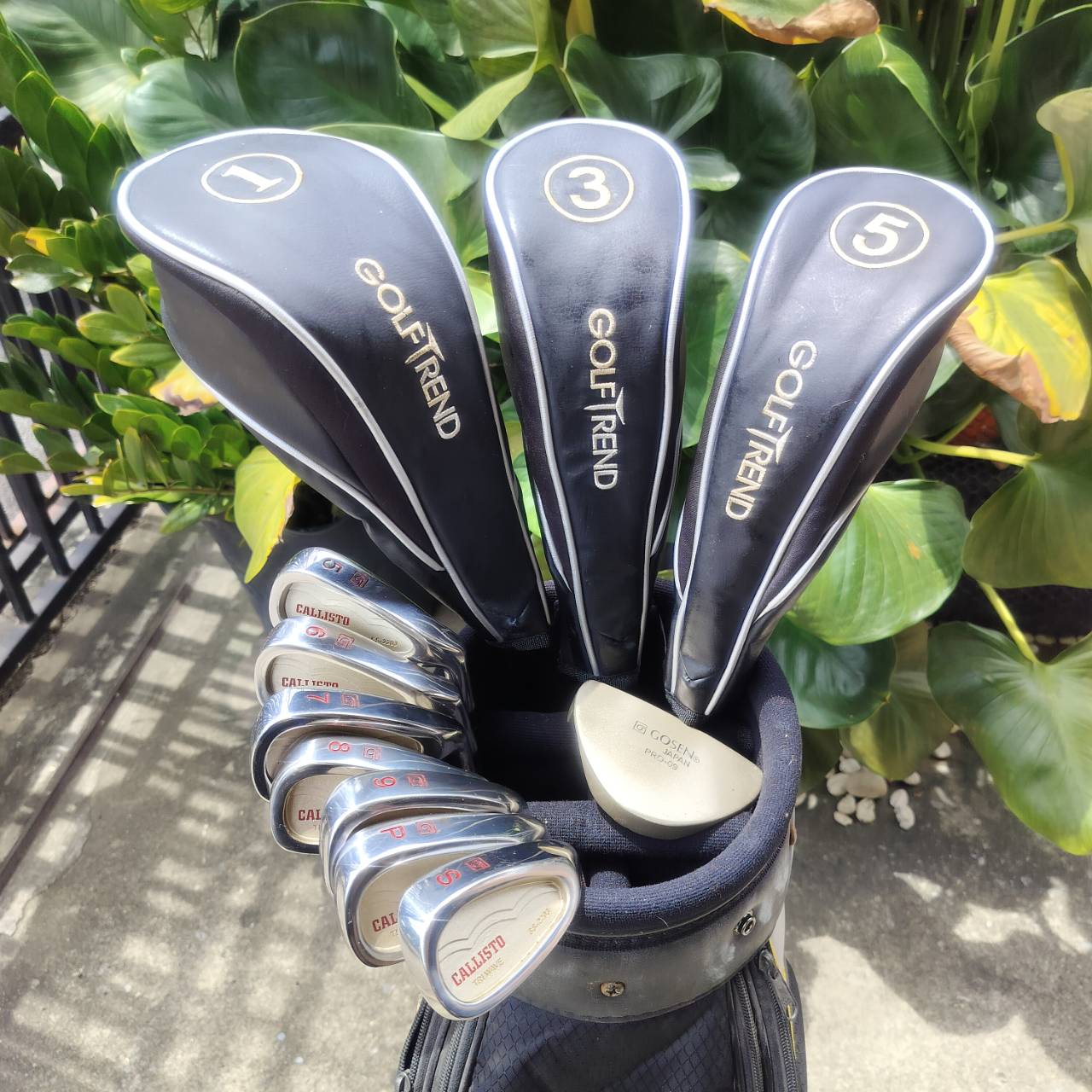 ** ไม้กอล์ฟสำหรับผู้หญิง ** FULLSET GOSEN JAPAN GALLISTO TRI WAVE ชุดพรีเมี่ยมจากญี่ปุ่น น้ำหนักเบา ตีง่าย สวย ดีกว่าซื้อไม้จีนเยอะมาก สภาพสวย ราคาสุดคุ้ม!!! ไม้กอล์ฟพรีเมี่ยมมือสอง ของแท้ By NakaraLuxurious