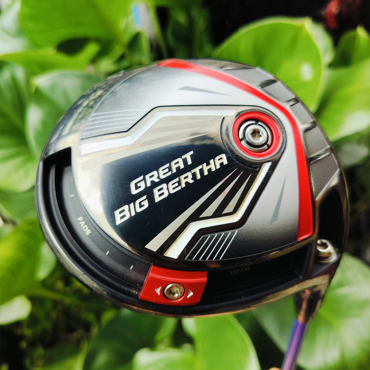 Driver Callaway GREAT BIGBERTHAR องศา 9 ก้าน UST MAMIYA ATTAS G7 FLEX S เป็นก้านเทคโนโลยี NANOALLOY เฉพาะก้านโมมาเป็นหมื่นเลยค่ะ!!! ไม้กอล์ฟพรีเมี่ยมมือสอง ของแท้ By NakaraLuxurious