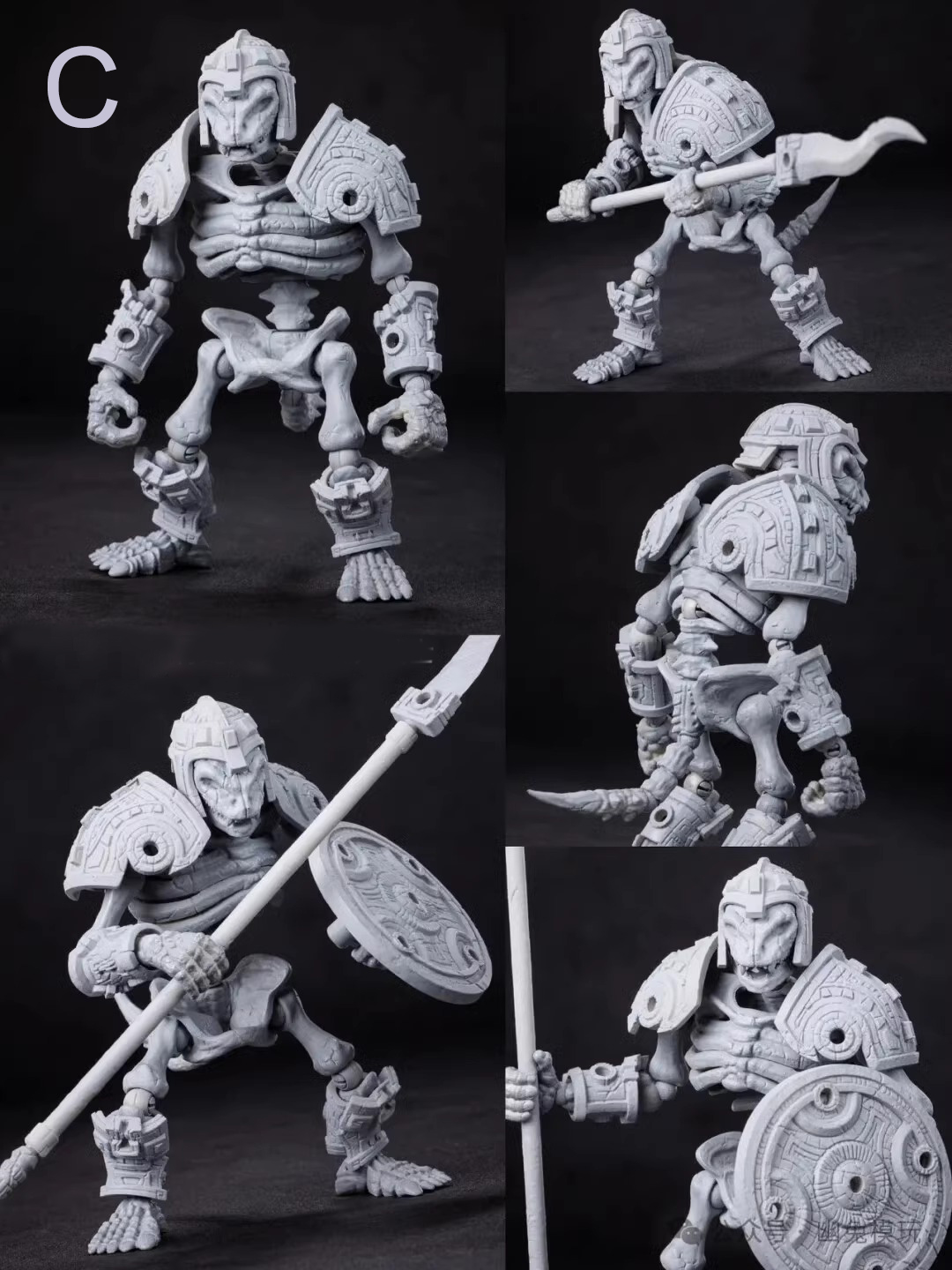 [สั่งจอง]Yoto toys 1/12 : Skeleton Serpent man