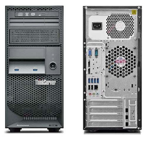 Lenovo Server Ts140 Cpu E3-1226v3 Ram 8 GB HDD 1 TB x2