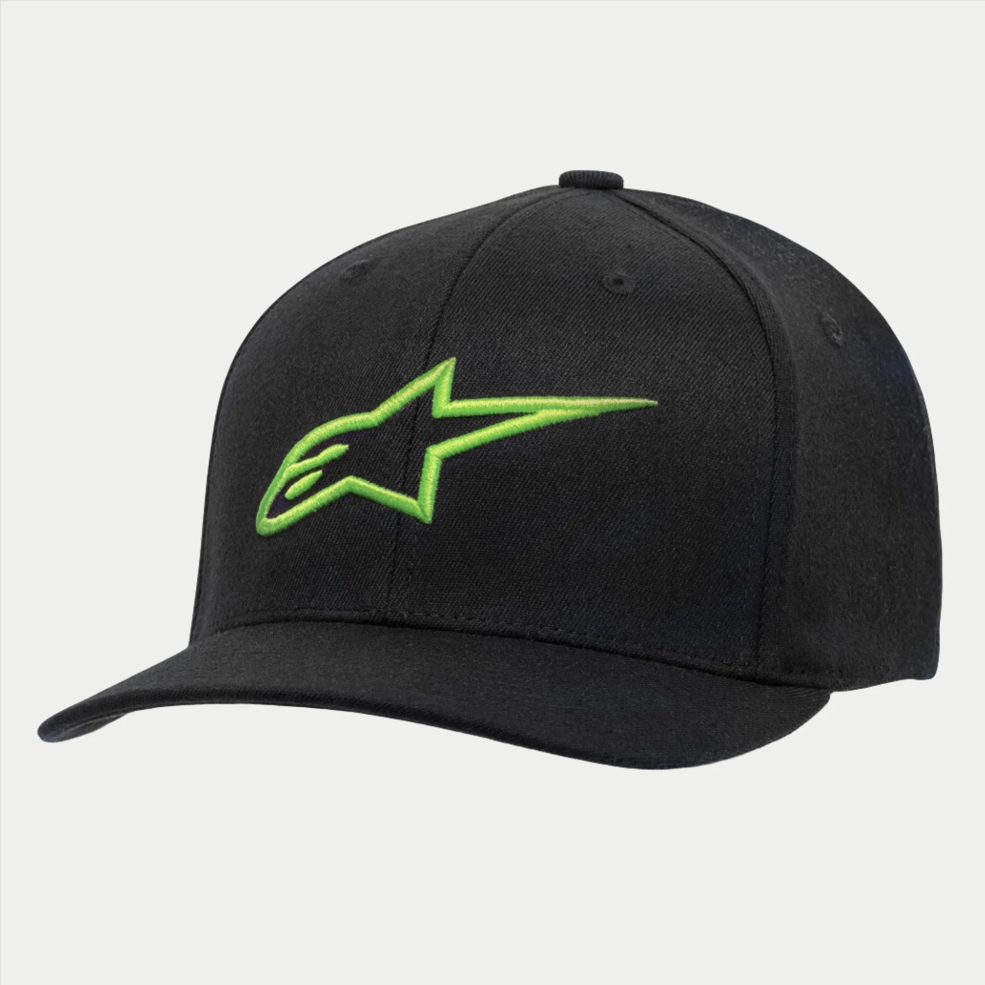 หมวกแก๊ป Alpinestars Ageless Curve Hat PC - Black/Green