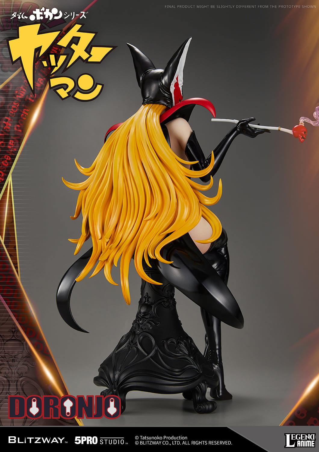 [สั่งจอง]Blitzway x 5PRO STUDIO 5PRO-LA-70301 1/4 : Time Bokan Series: Yattaman – DORONJO