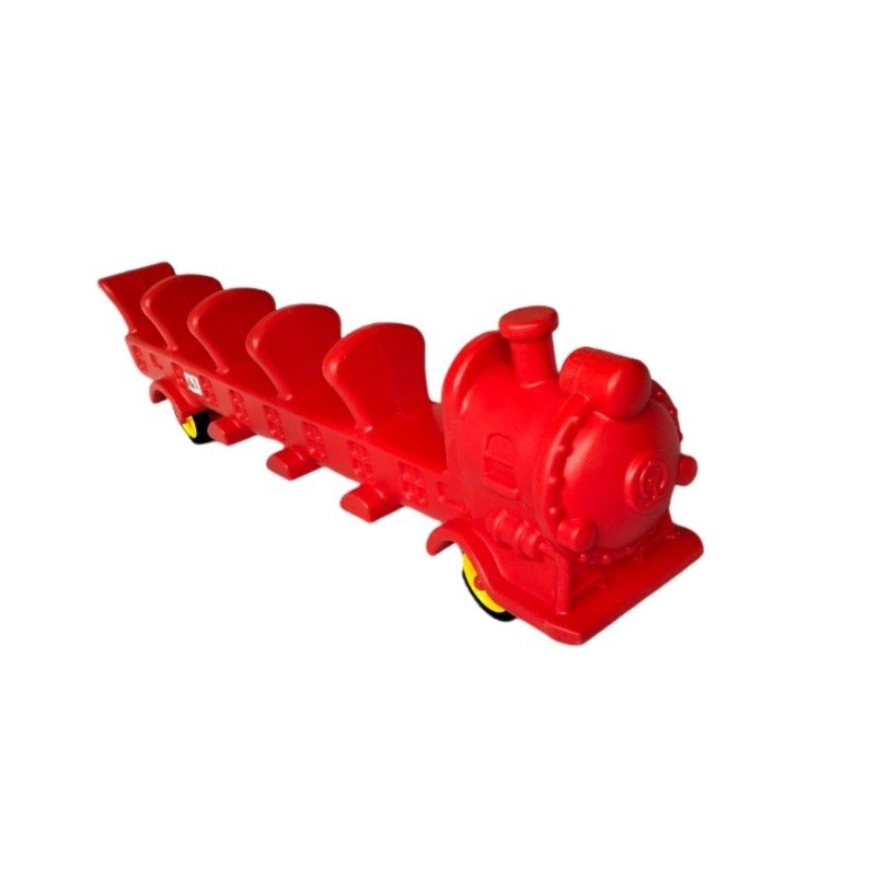 รถขาไถ รถไฟ 5 ที่นั่ง รถขาไถ,รถของเล่น ,รถเด็กเล่น ,รถของเล่นเด็ก, ของเล่นเด็ก สินค้าพร้อมส่ง