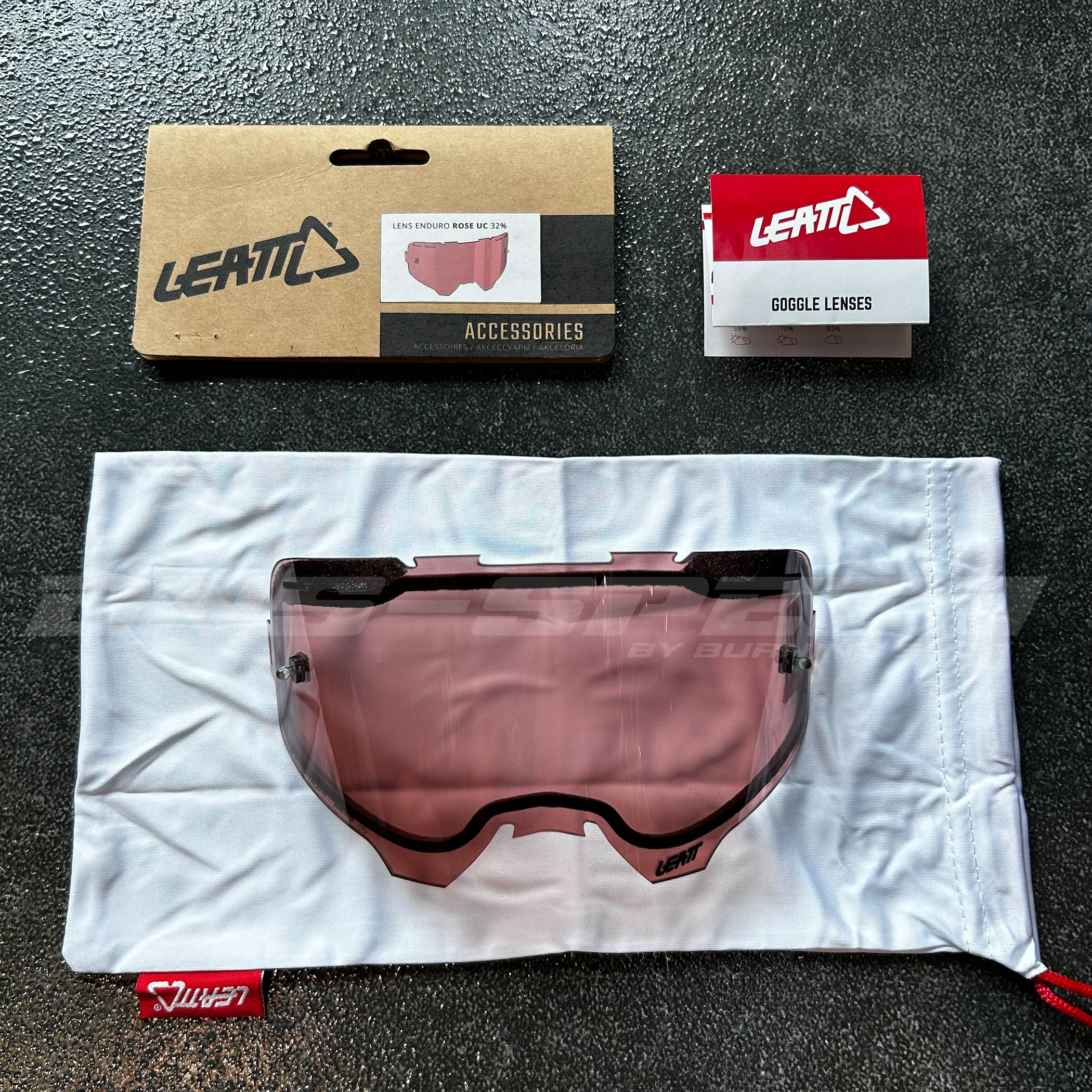 เลนส์แว่น Leatt Enduro JW Rose Ultra Contrast 32%