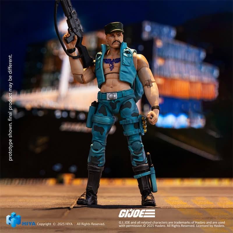 [สั่งจอง] HIYA Toys EMG0300 1/18 : G.I.Joe Gung-Ho Marine Version