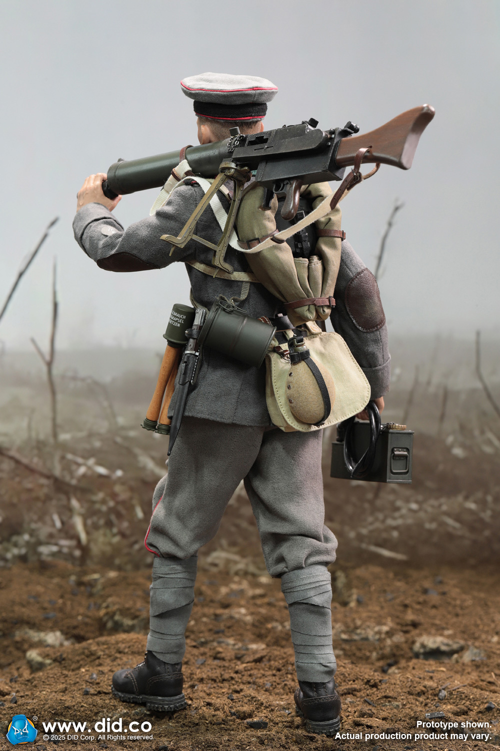 [สั่งจอง]DID D11015 1/6 : WWI German MG08 Gunner – Arthur