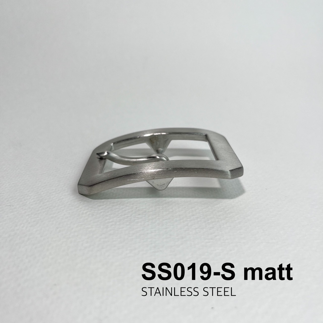 SS019-S หัวเข็มขัดสเตนเลสแท้ขนาด 38มิล หรือ 1.5นิ้ว อุปกรณ์งานหนัง **ราคาต่อชิ้น**