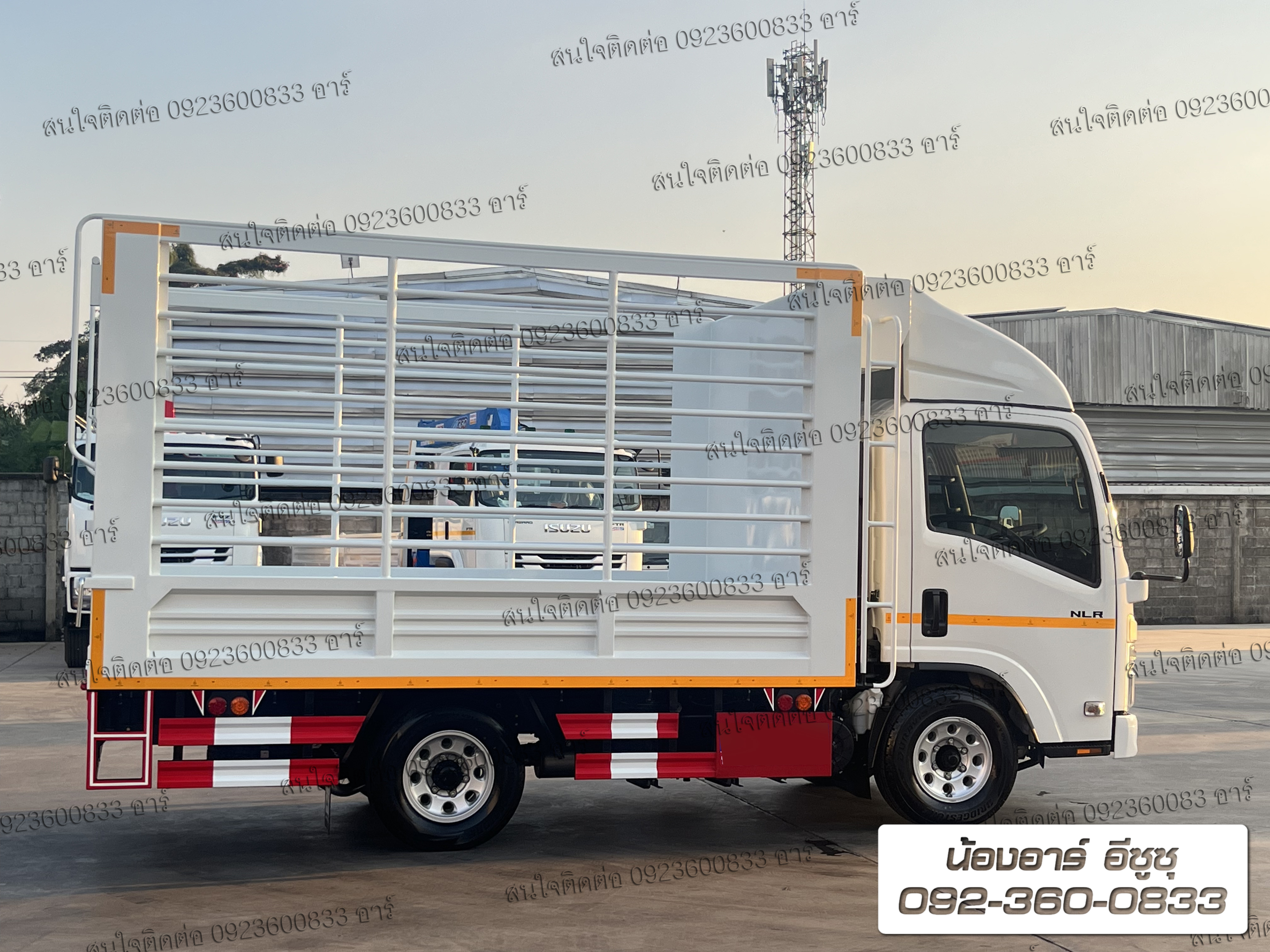 4 ล้อ ISUZU NLR Euro5 Max คอกกลม
