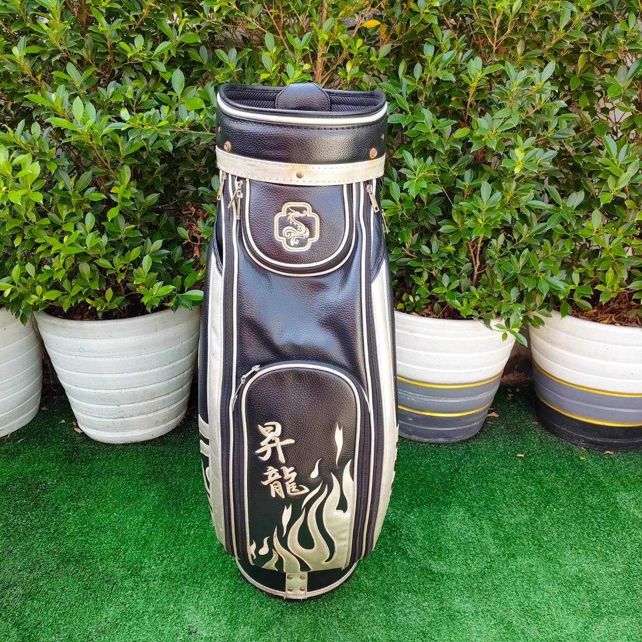 ถุงกอล์ฟ SAMURAI - DRAGON มือสอง ของแท้ ถุง Tour 9 นิ้ว ลายสวยมากๆ