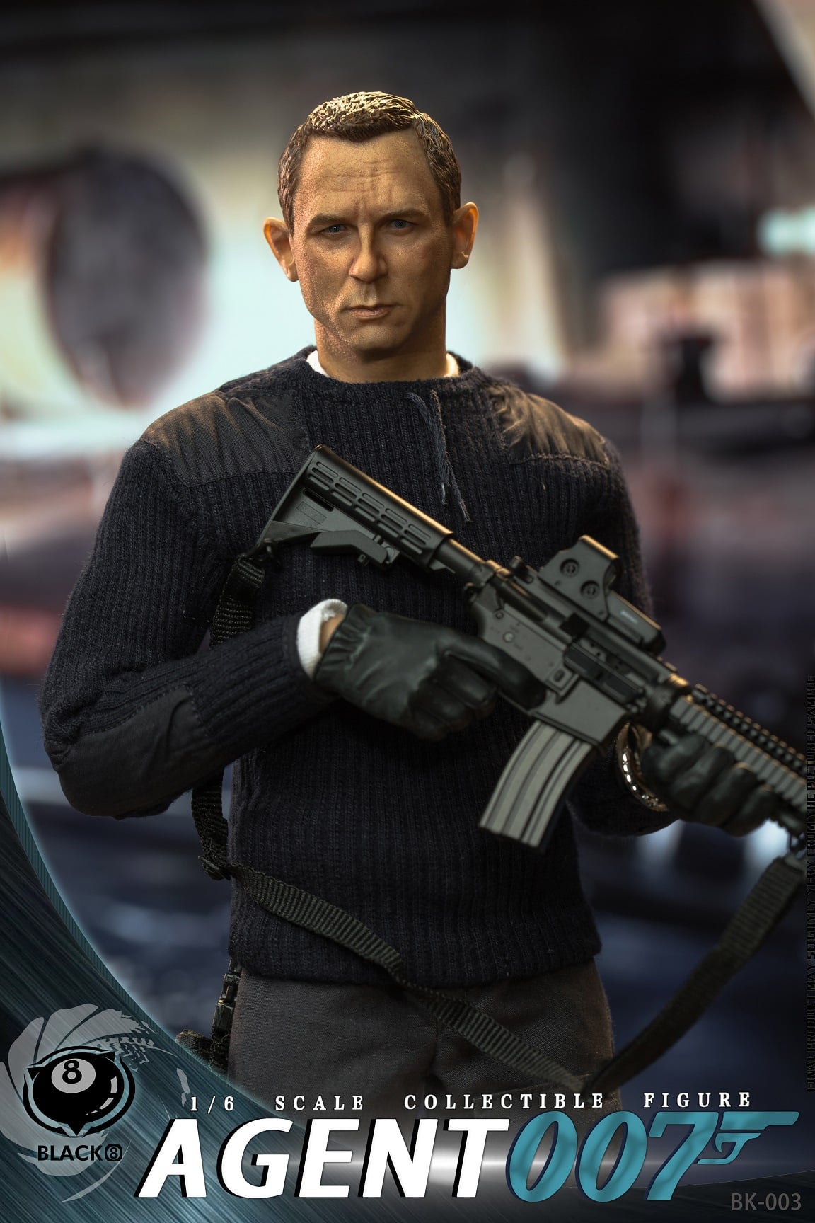 [สั่งจอง]BLACK 8 STUDIO BK-003 1/6 : Collectible Action Figure - Agent 007