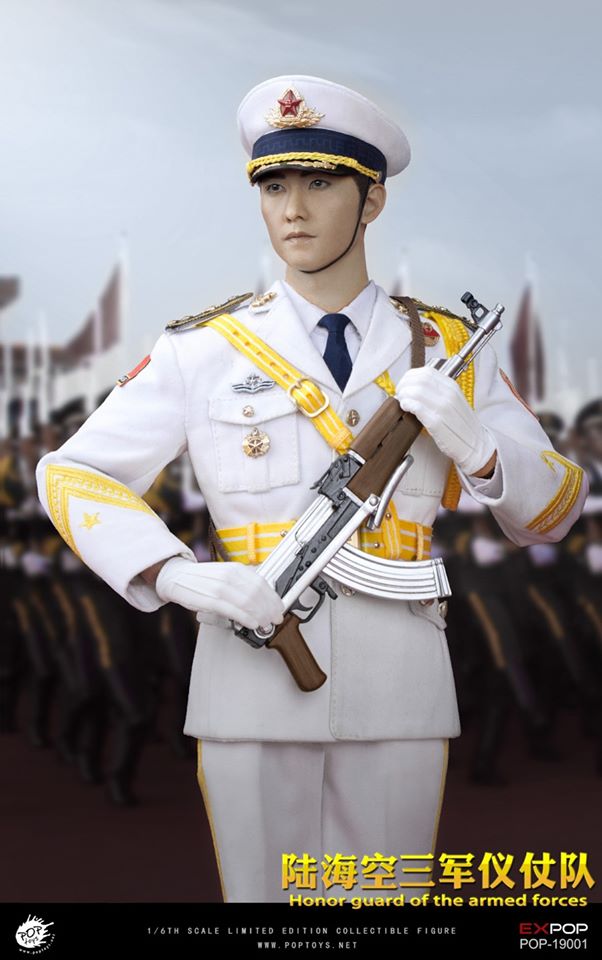 [สั่งจอง]ทหารกองเกียรติยศ 3 เหล่าทัพ แห่งกองทัพปลดปล่อยประชาชนจีน