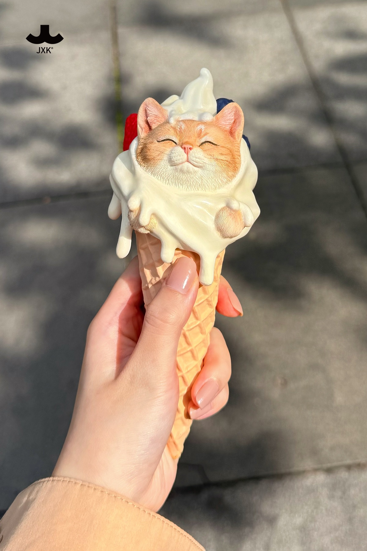 [สั่งจอง]JXK JXK255 : Kitty Cone Figurine