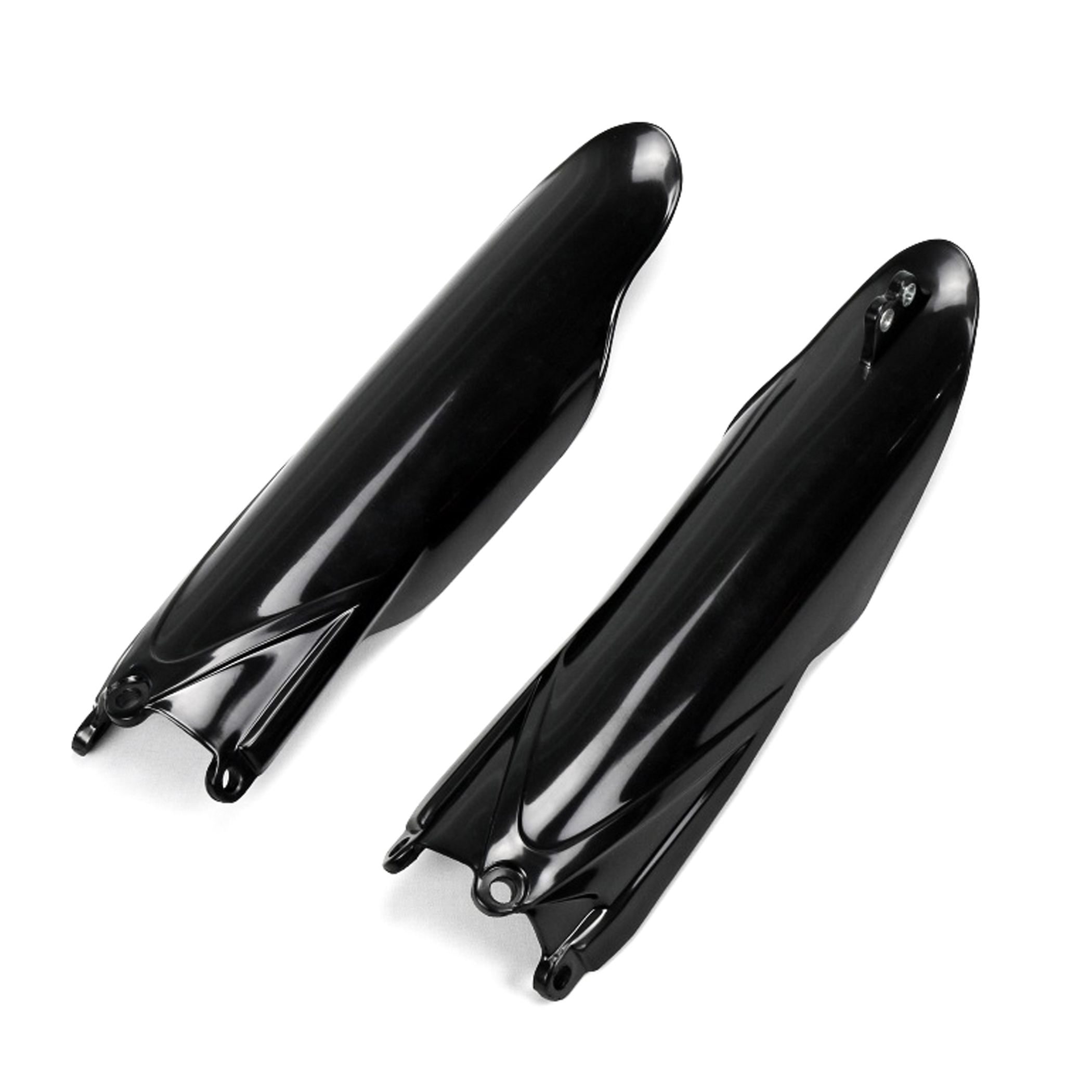 การ์ดโช้คหน้า UFO Plast Fork slider protectors YZ250/450F/FX 10-21, YZ125/250 22 - Black