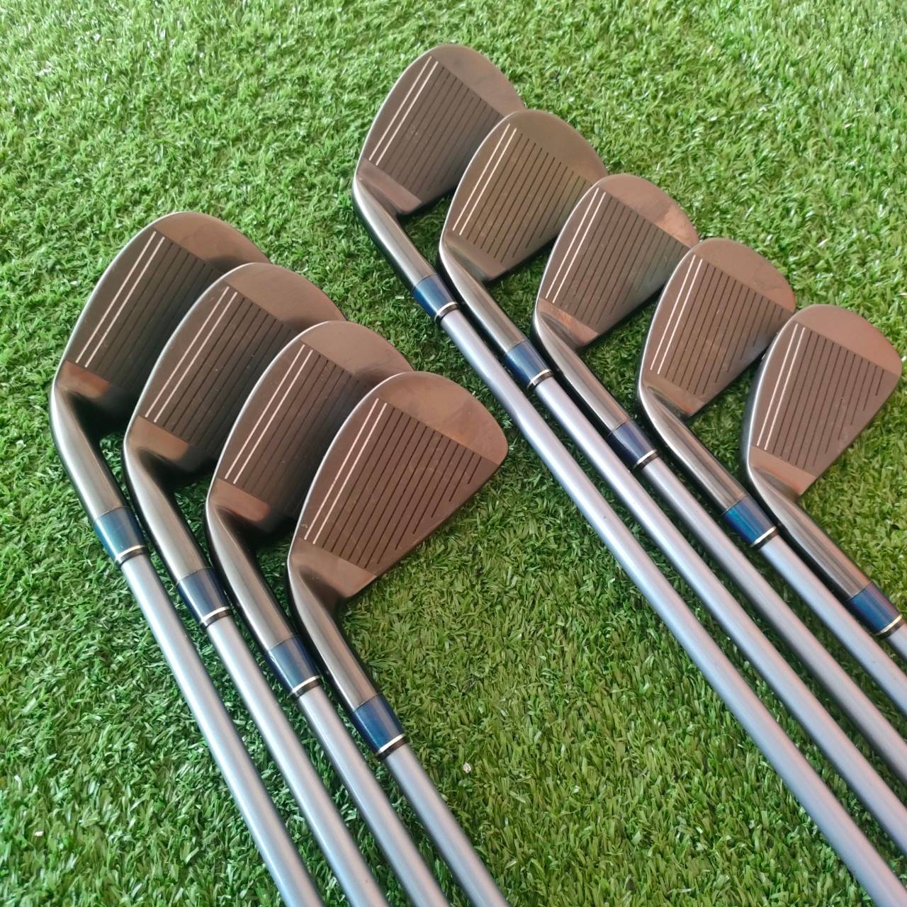 ชุดเหล็ก HES HYPER ELASTIC STEEL มีเหล็ก 3-9 เเละ PW SW ก้าน LITE TOUCH FLEX R ก้านเบามาก เน้นตีแบบสบายที่สุด ไม้กอล์ฟมือสอง ของแท้ BY NakaraLuxurious