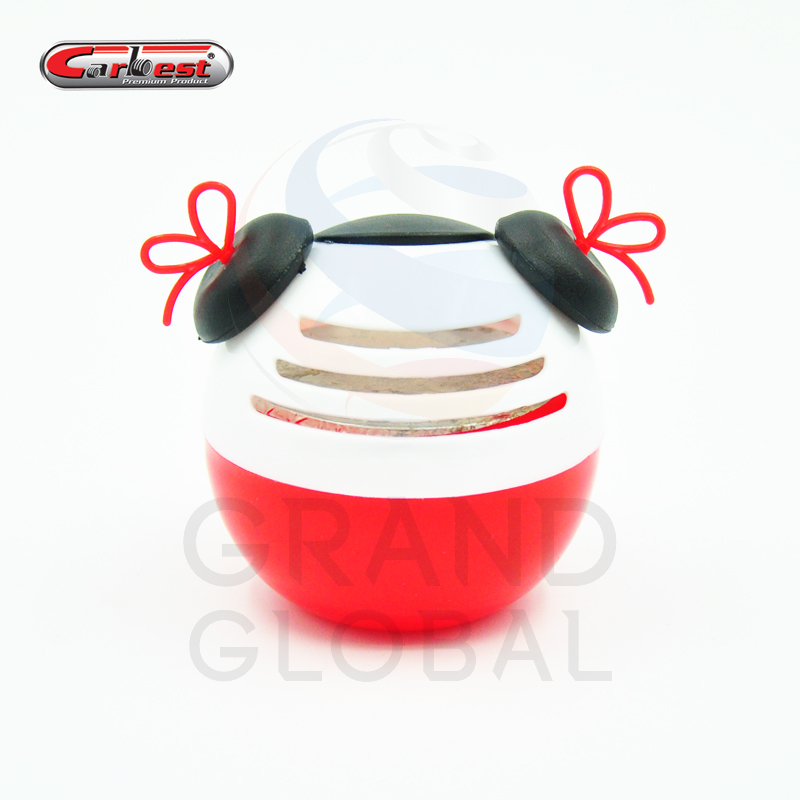 Triple-G ตุ๊กตาน้ำหอม เจลน้ำหอม ในรถยนต์ ห้องน้ำ ห้องนั่งเล่น แฟนซี ตุ๊กตาอาตี๋ อาหมวย กลิ่นดอกไม้สดชื่น แพ็คคู่