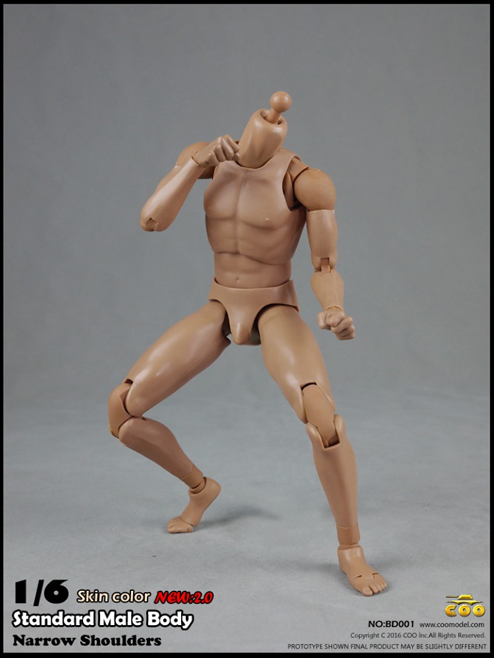 [พร้อมส่ง] COOMODEL 1/6 NEW:2.0 standard male Body NO:BD001 -บอดี้เปล่าสำหรับแอ็คชั่นฟิกเกอร์สเกล 1/6