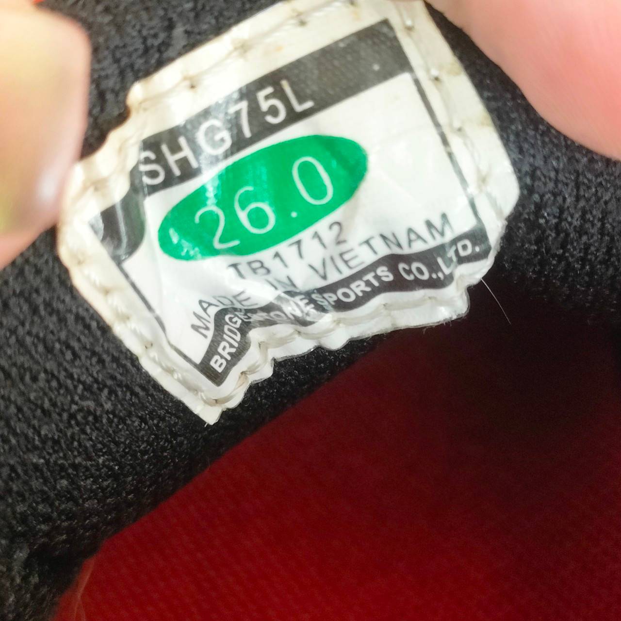 รองเท้ากอล์ฟ BRIDGESTONE มือสอง ขนาดไชส์ 26 เซนติเมตร ปุ่มหมุนเเบบออโต้ สีสวยจ๊าบสุดๆ ไม้กอล์ฟมือสอง ของแท้ BY NakaraLuxurious