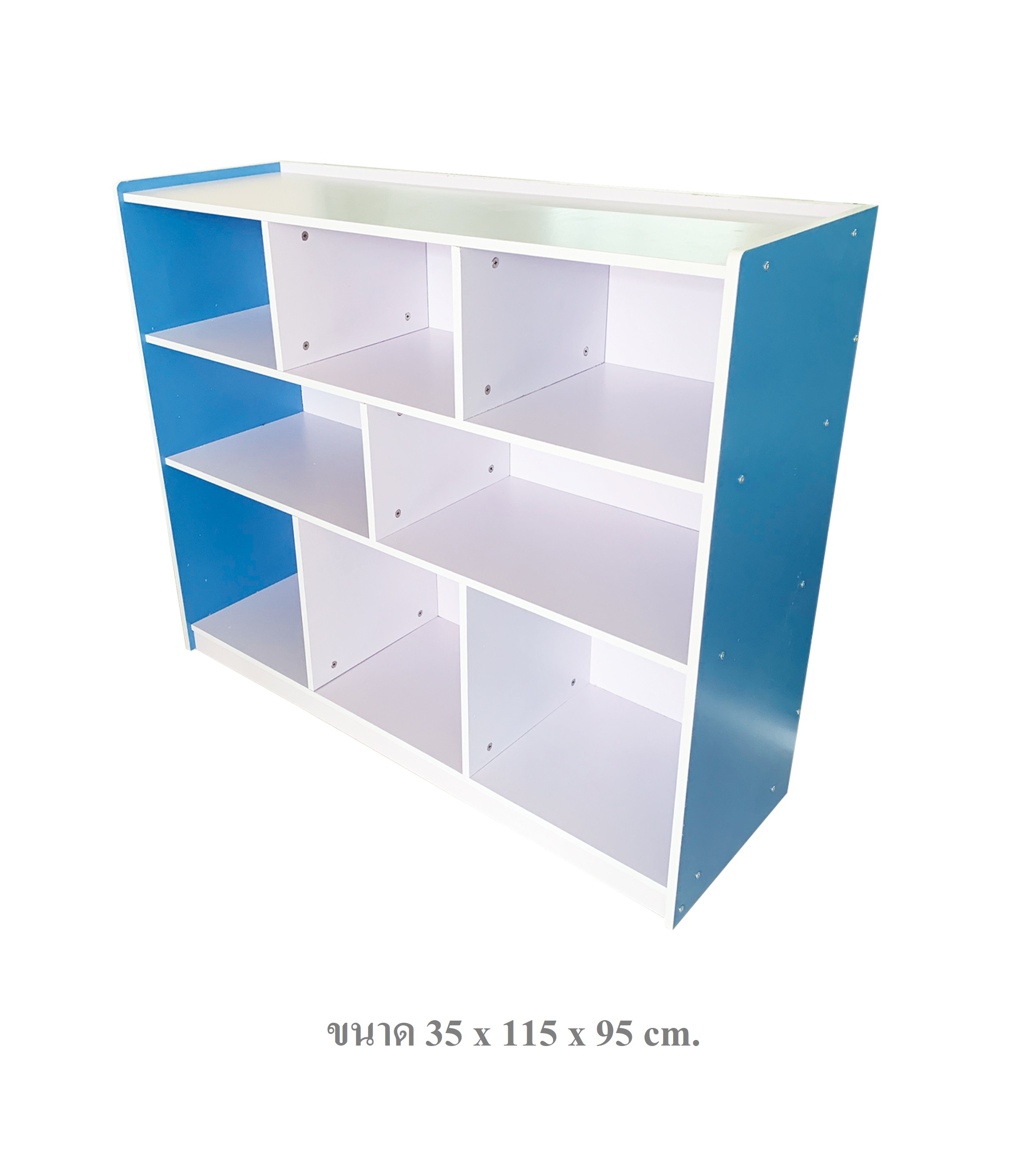ชั้นวางของไม้ 8 ช่อง เฟอร์นิเจอร์เด็ก ชั้นวางของไม้ ตู้ไม้ ชั้นไม้ เฟอร์นิเจอร์ไม้