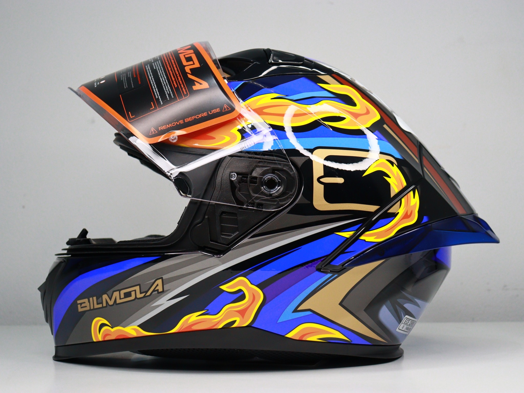 หมวกกันน็อค BILMOLA วันพีช รุ่น Veloce S(SABO) Size:S