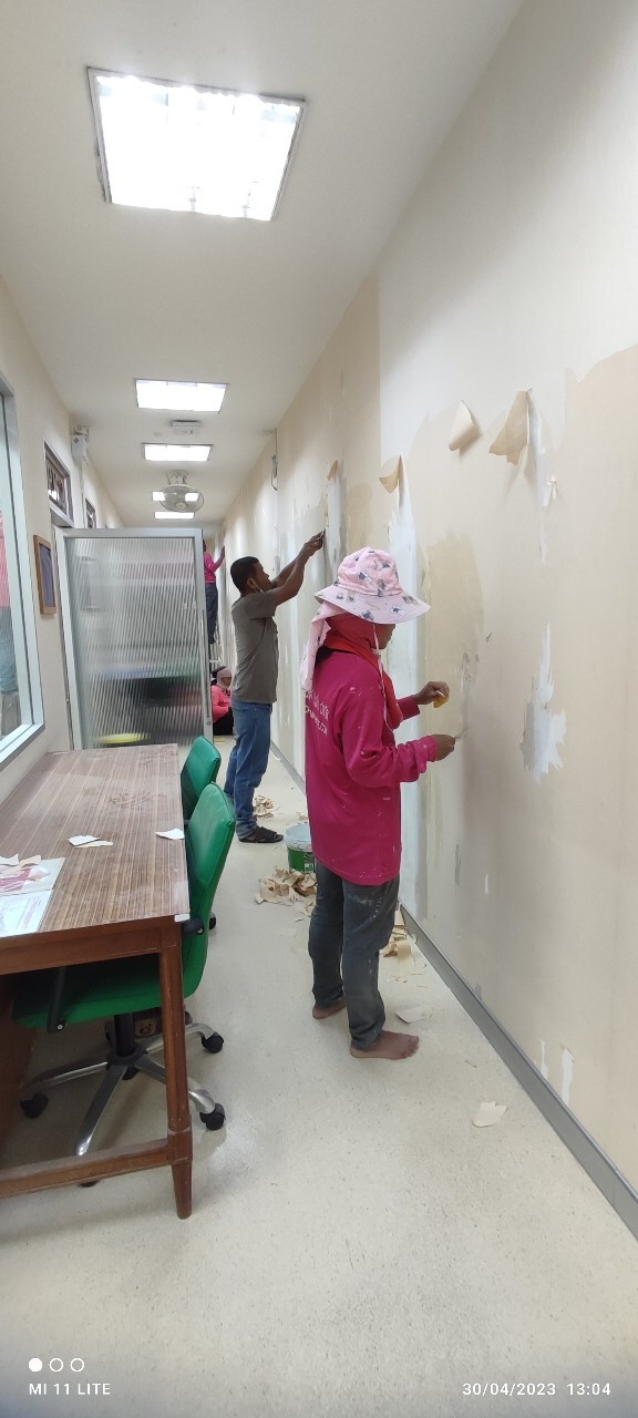 งานปรับปรุงห้องประชุมภาควิชาอายุรศาสตร์ร.พ.ศิริราช