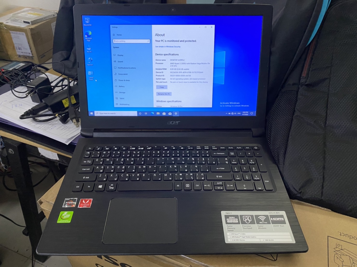 Acer Aspire A315-41-R5FC