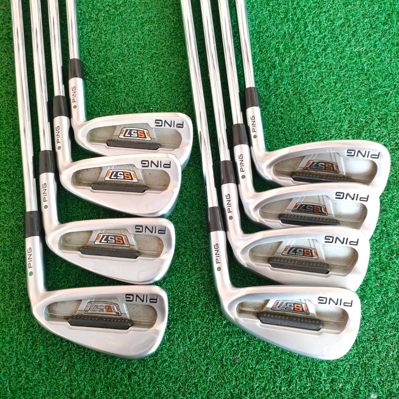 ชุดเหล็ก PING S57 มีเหล็ก3-9 เเละ W ชุดเหล็กสุดยอดคุณภาพ ด้วยวัสดุ และการออกแบบ ของ PING ทำให้การเล่นที่สนุกขึ้น เพิ่มความมันส์ แต่ยังคงความตีง่าย ฟีลลิ่ง แน่น หนึบ และสปินจัดครับ