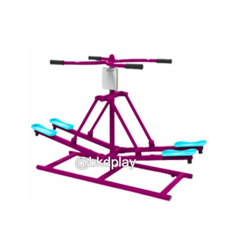 เครื่องออกกำลังกายกลางแจ้งผู้ใหญ่,บริหารขา-เอว-สะโพก (แบบย่ำเท้าคู่),ลานกีฬาอเนกประสงค์ ,สวนสาธารณะ ,เทศบาล ,หมู่บ้าน ,ผลิตในไทย ,สั่งทำตามสีที่ต้องการได้ ขนาด 100x160x120 ซม.