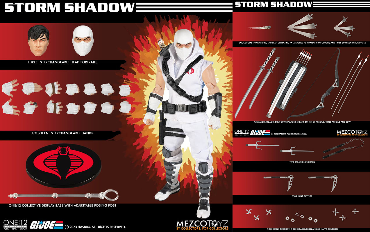 [สั่งจอง] Mezco toyz ONE:12 COLLECTIVE G.I. Joe: Storm Shadow