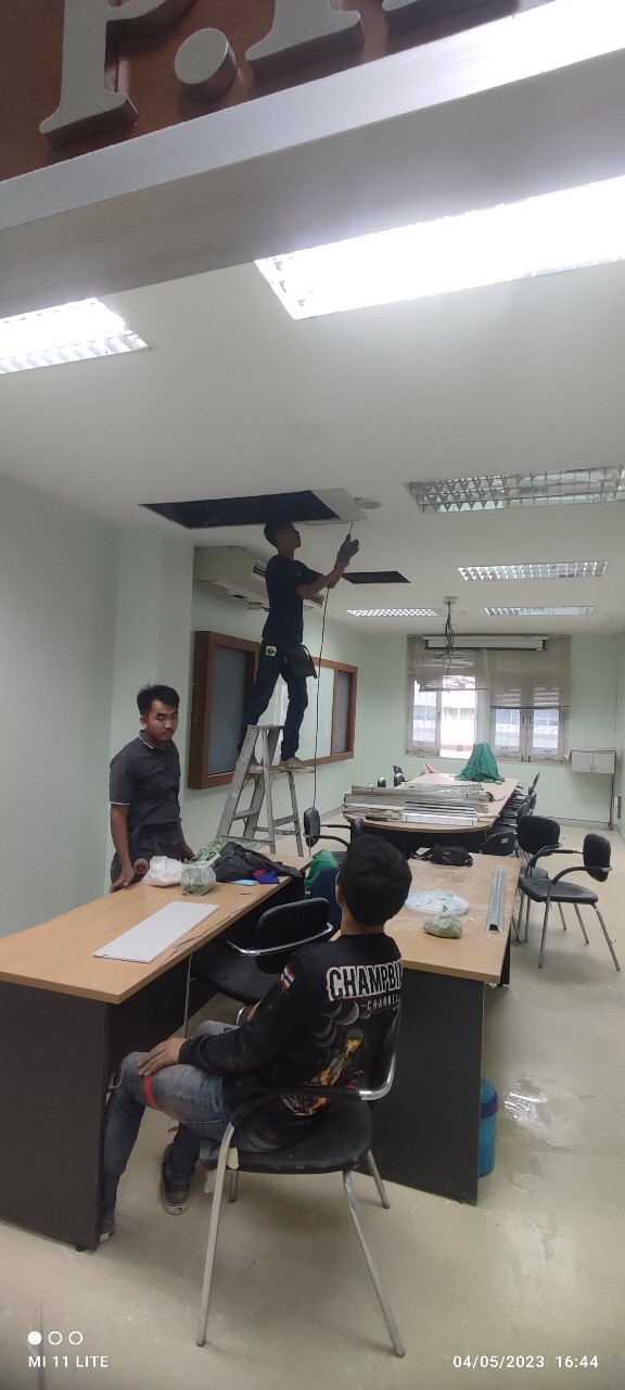 งานปรับปรุงห้องประชุมภาควิชาอายุรศาสตร์ร.พ.ศิริราช