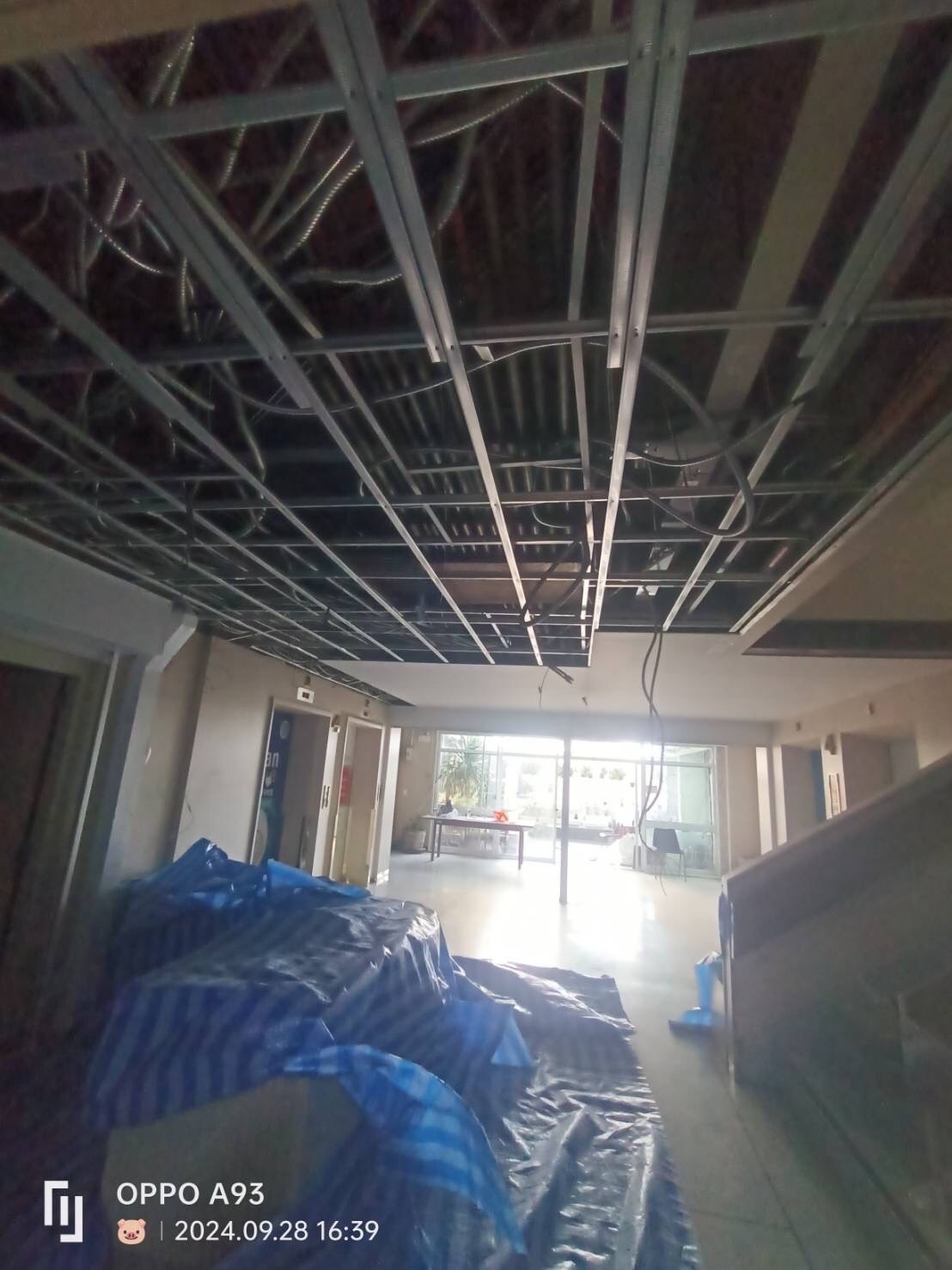 งานปรับปรุงโถงลิฟต์ รพ.ศิริราช (ตึกอัษฎางค์) ชั้น4