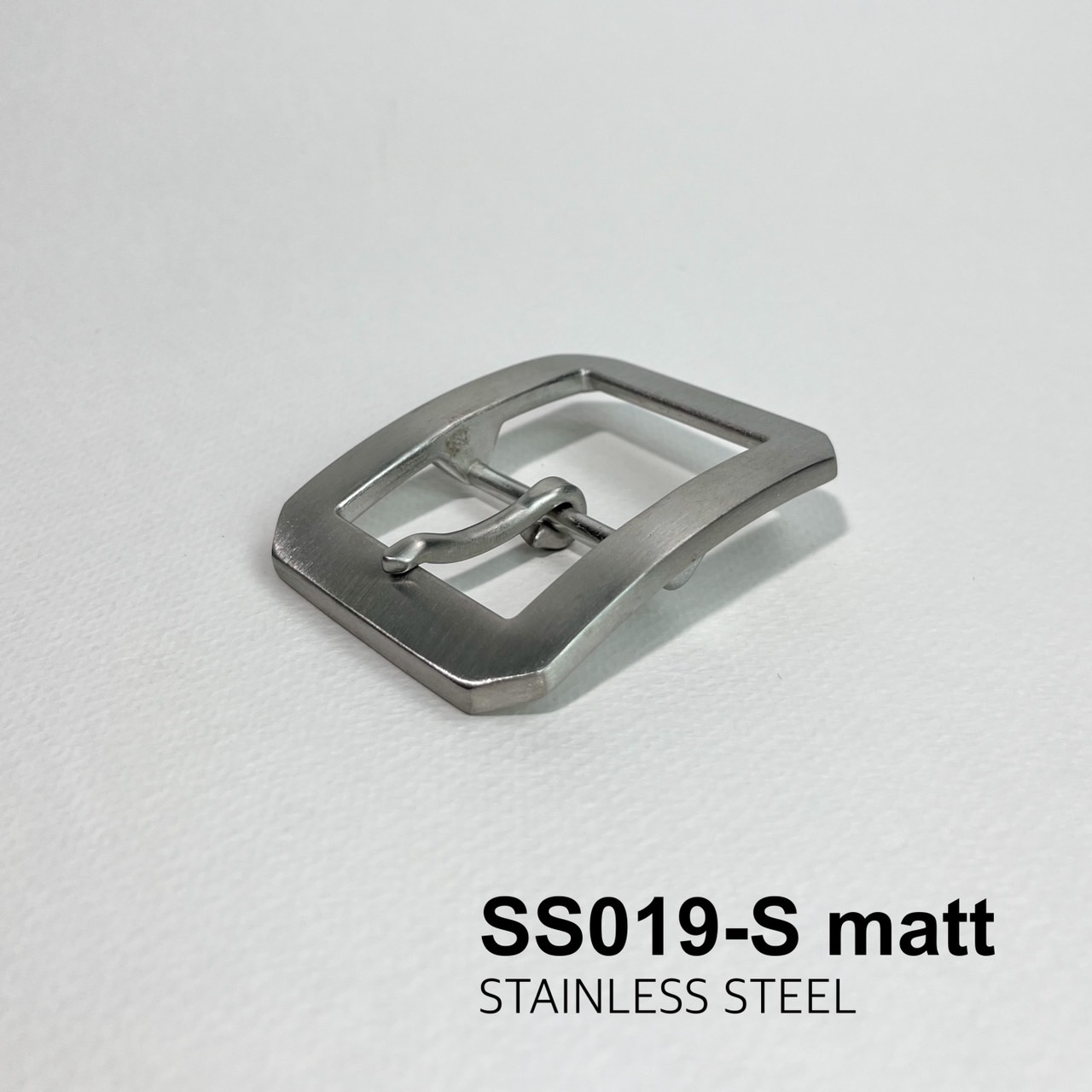 SS019-S หัวเข็มขัดสเตนเลสแท้ขนาด 38มิล หรือ 1.5นิ้ว อุปกรณ์งานหนัง **ราคาต่อชิ้น**