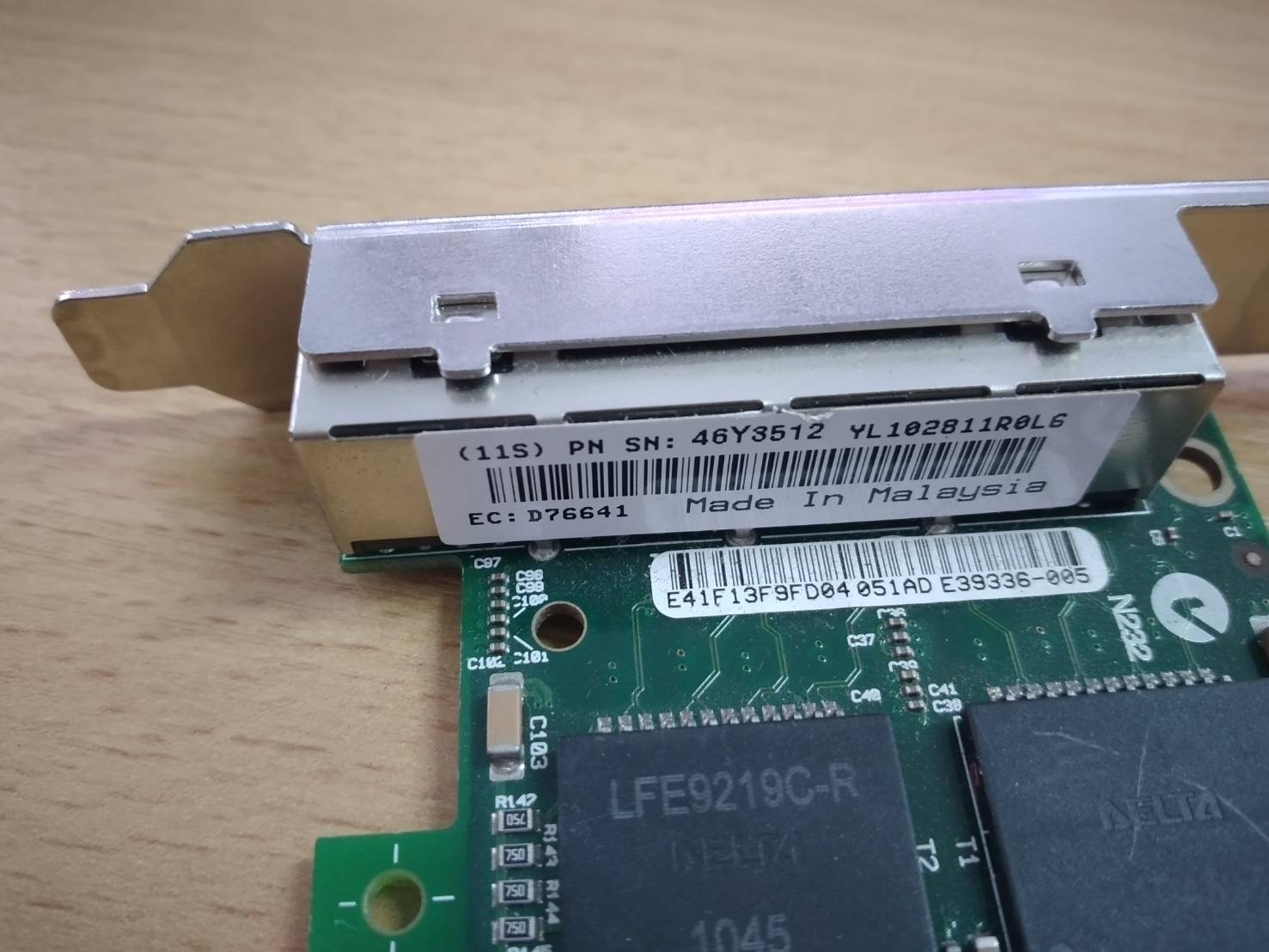 IBM INTEL PRO/1000 PT QUAD PORT PCIe GIGABIT NIC HBA SERVER ADAPTER CARD 39Y6138