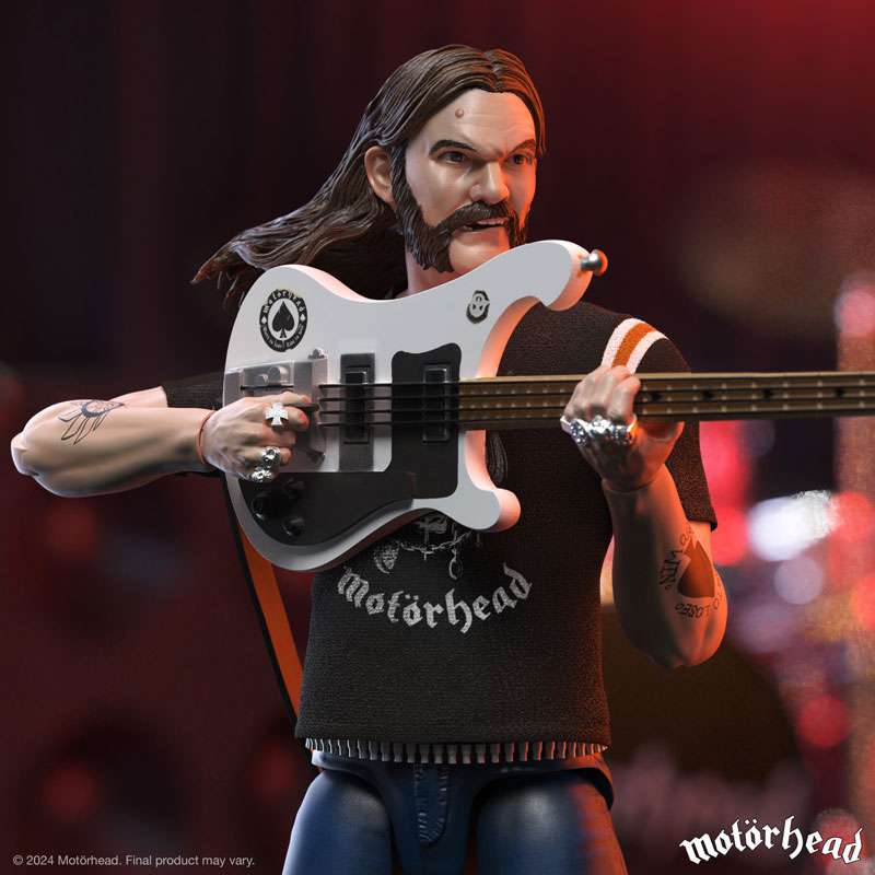 [พร้อมส่ง] SUPER 7 : Motorhead Lemmy (1981 Tour) Wave 2