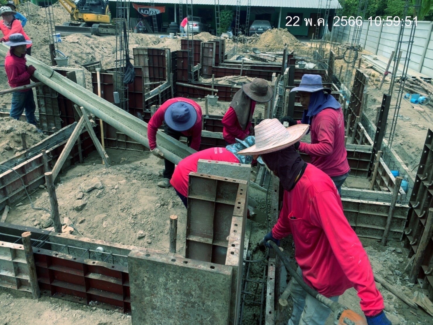 งานก่อสร้างห้องแถว จำนวน5ห้อง อ.บ้านโป่ง จ.ราชบุรี