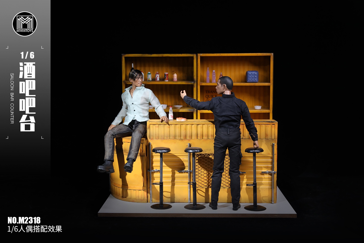 [สั่งจอง]mmmtoys 1/6 : Saloon Bar Counter