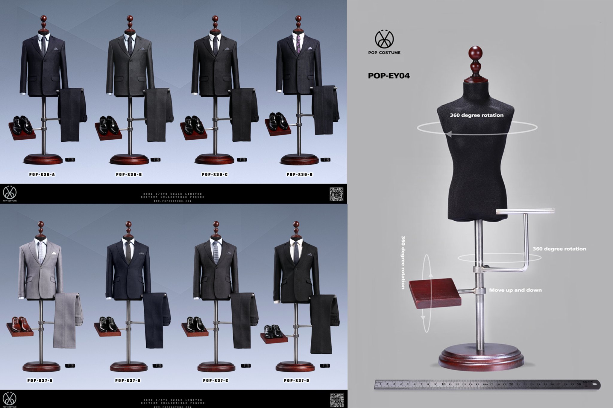 [สั่งจอง] POPTOYS COSTUME 1/6 : 2022 autum new
