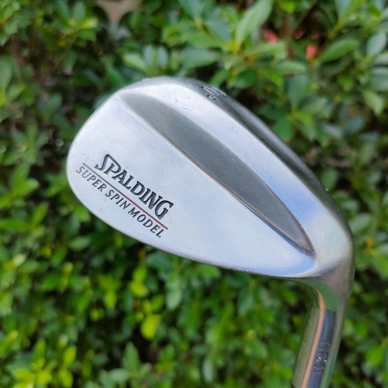 WEDGE SPALDING องศา 60 SUPER SPIN MODEL ก้าน SPALDING SIN MODEL TYPE-03 สปินจัดตกหยุด ของดีครับ