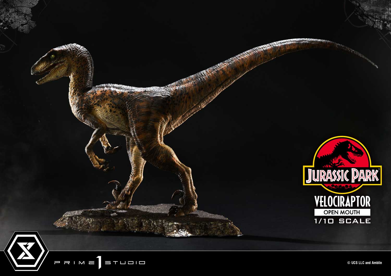 [สั่งจอง] Prime 1 Studio PCFJP-07: Velociraptor Open Mouth 1:10 Scale (Jurassic Park)