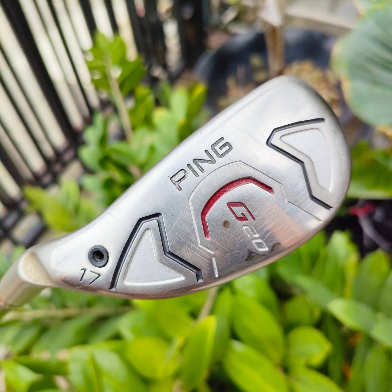 ** ไม้กอล์ฟสำหรับท่านที่ถนัดซ้าย ** HYBRID PING G20 องศา 17 ก้าน PING TFC 169 H FLEX S ตีง่ายมาก นุ่มนวล และเพิ่มความมั่นใจ ก้าน TFC สุดยอดคุณภาพ ไม้กอล์ฟมือสอง ของแท้ BY NakaraLuxurious